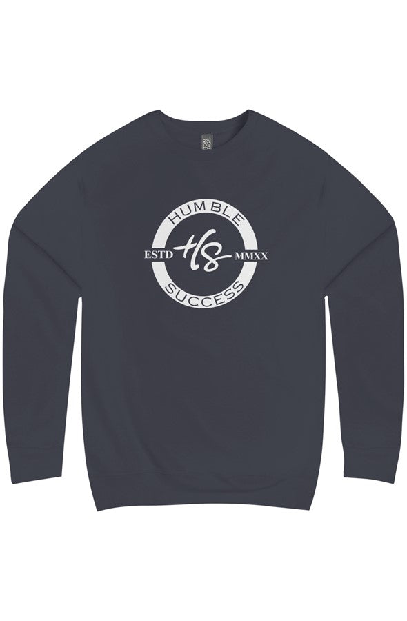 Humble Success Crewneck White