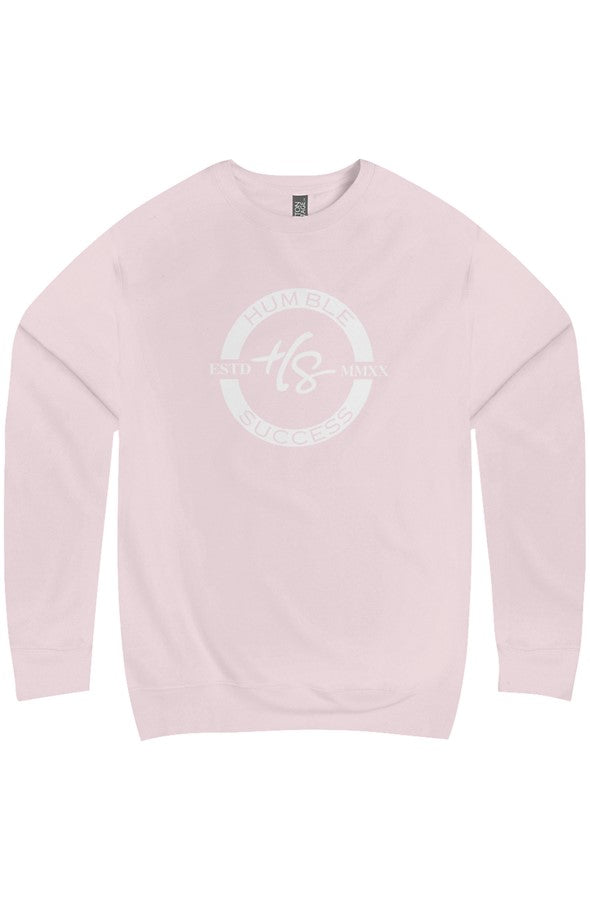 Humble Success Crewneck White