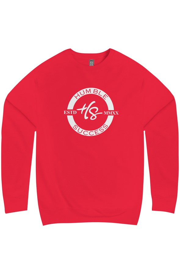 Humble Success Crewneck White