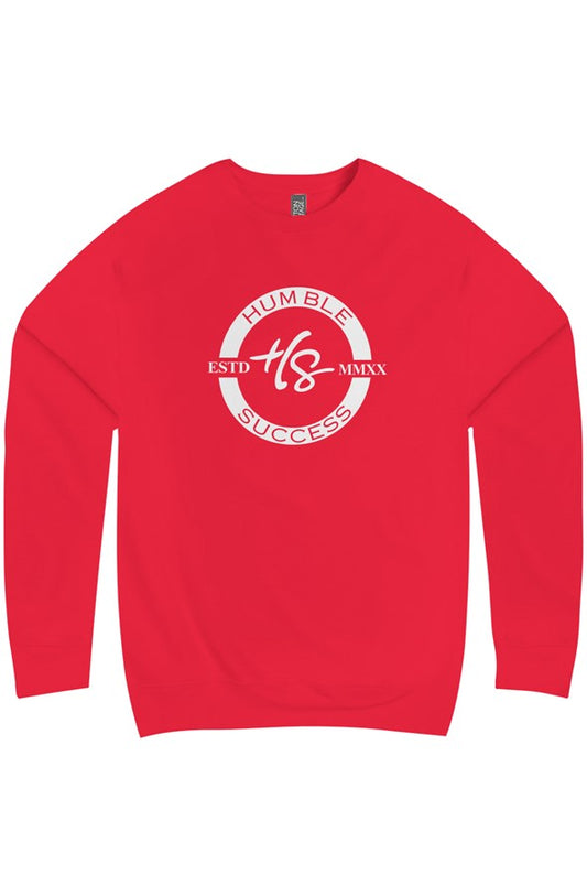 Humble Success Crewneck White