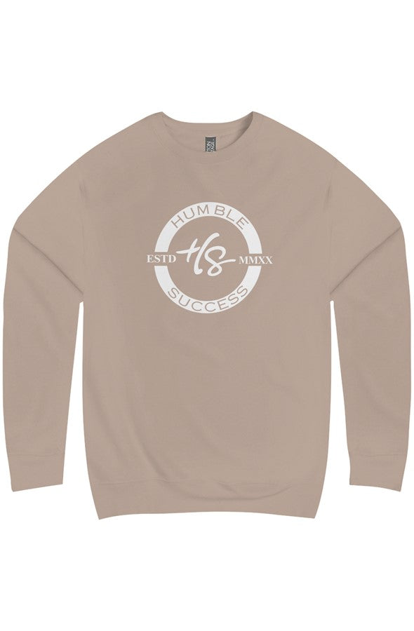 Humble Success Crewneck White