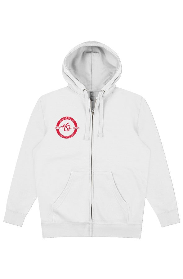 Humble Success Zip Hoodie Red