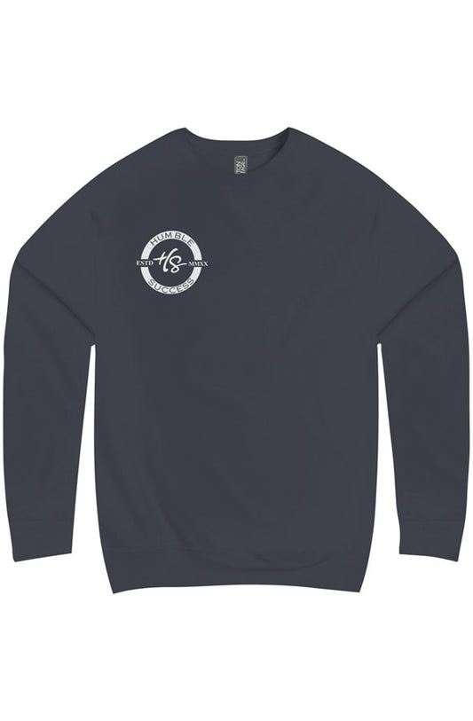 HS Premium Crewneck White Logo Neck Label