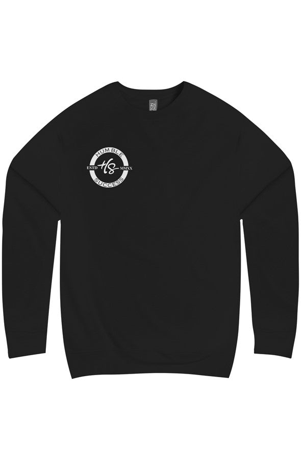 HS Premium Crewneck White Logo Neck Label