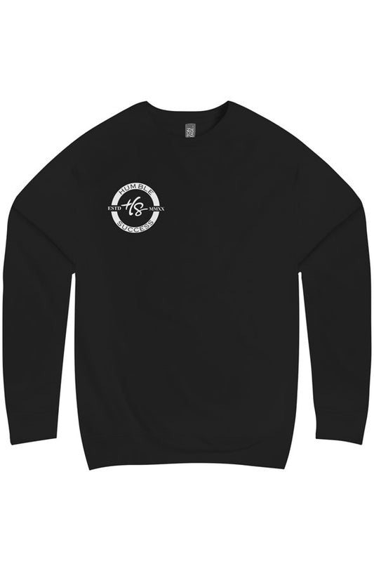 HS Premium Crewneck White Logo Neck Label