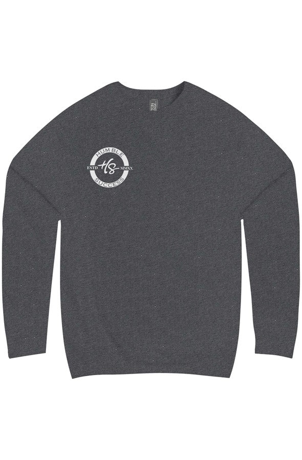HS Premium Crewneck White Logo Neck Label