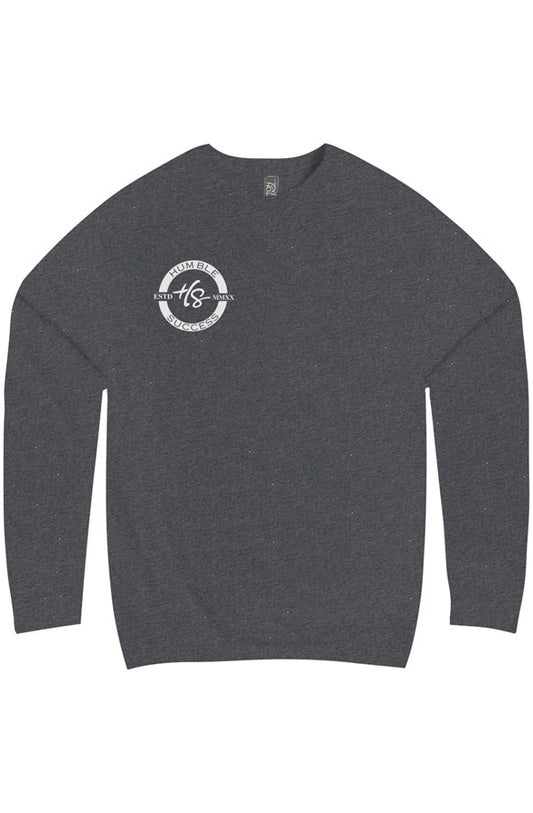 HS Premium Crewneck White Logo Neck Label