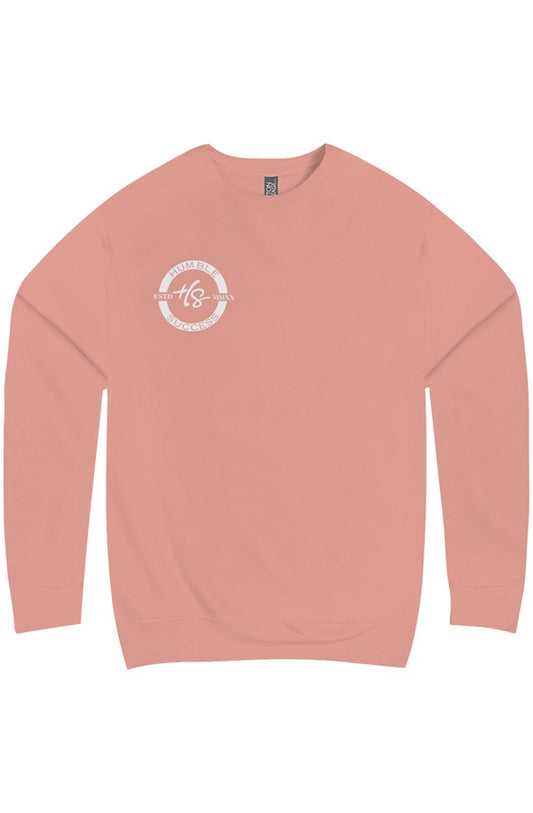 HS Premium Crewneck White Logo Neck Label