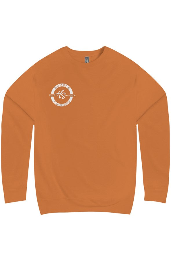 HS Premium Crewneck White Logo Neck Label